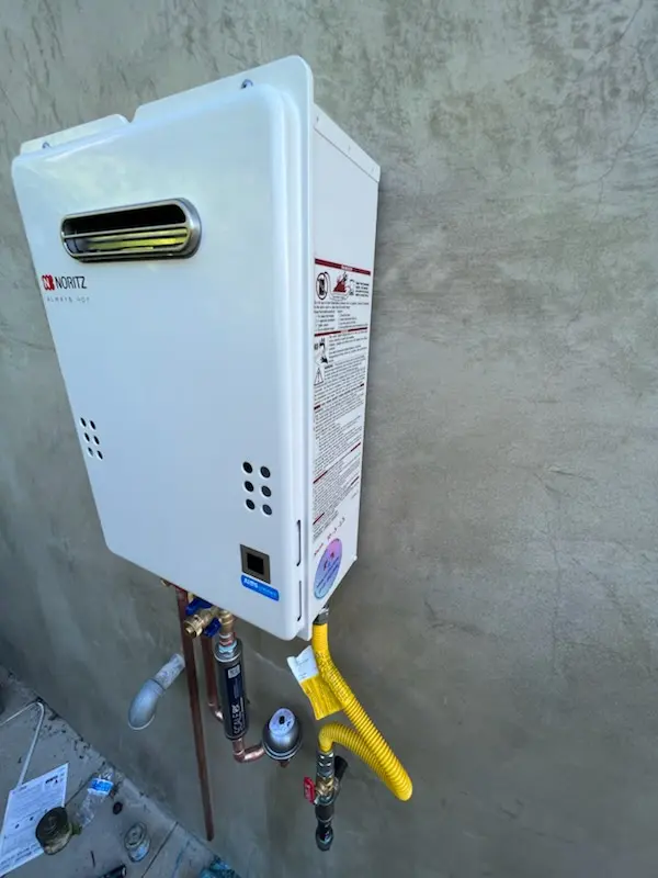 Tankless water heater installation for Peninsula homes
